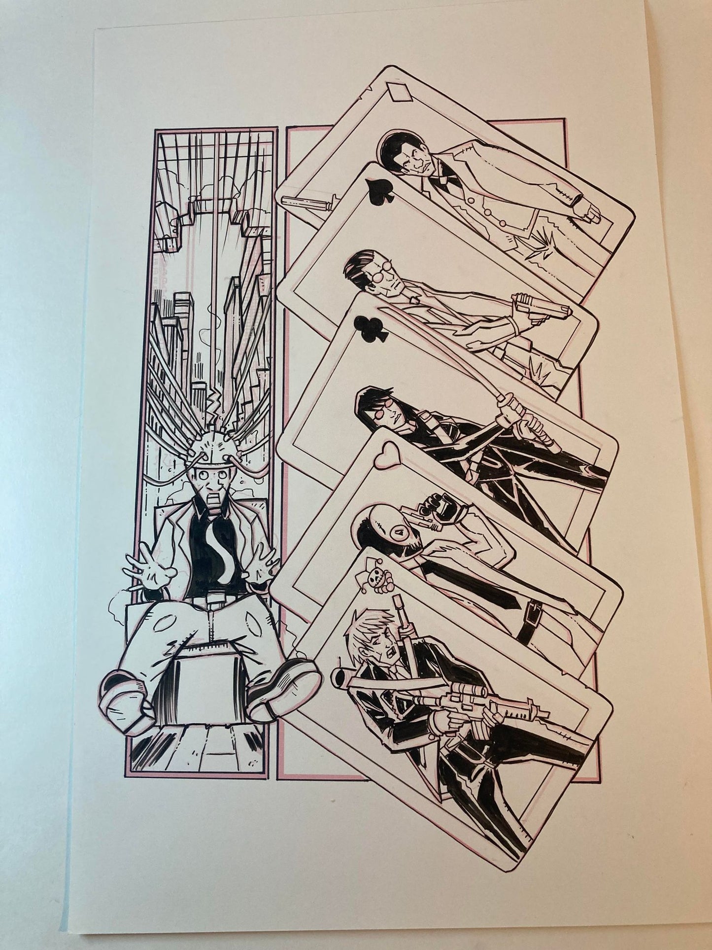 M.O.F.O.S. Page by Patrick Thomas Parnell X2 $50