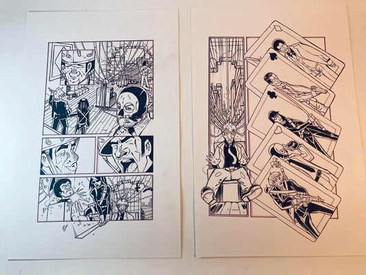 M.O.F.O.S. Page by Patrick Thomas Parnell X2 $50