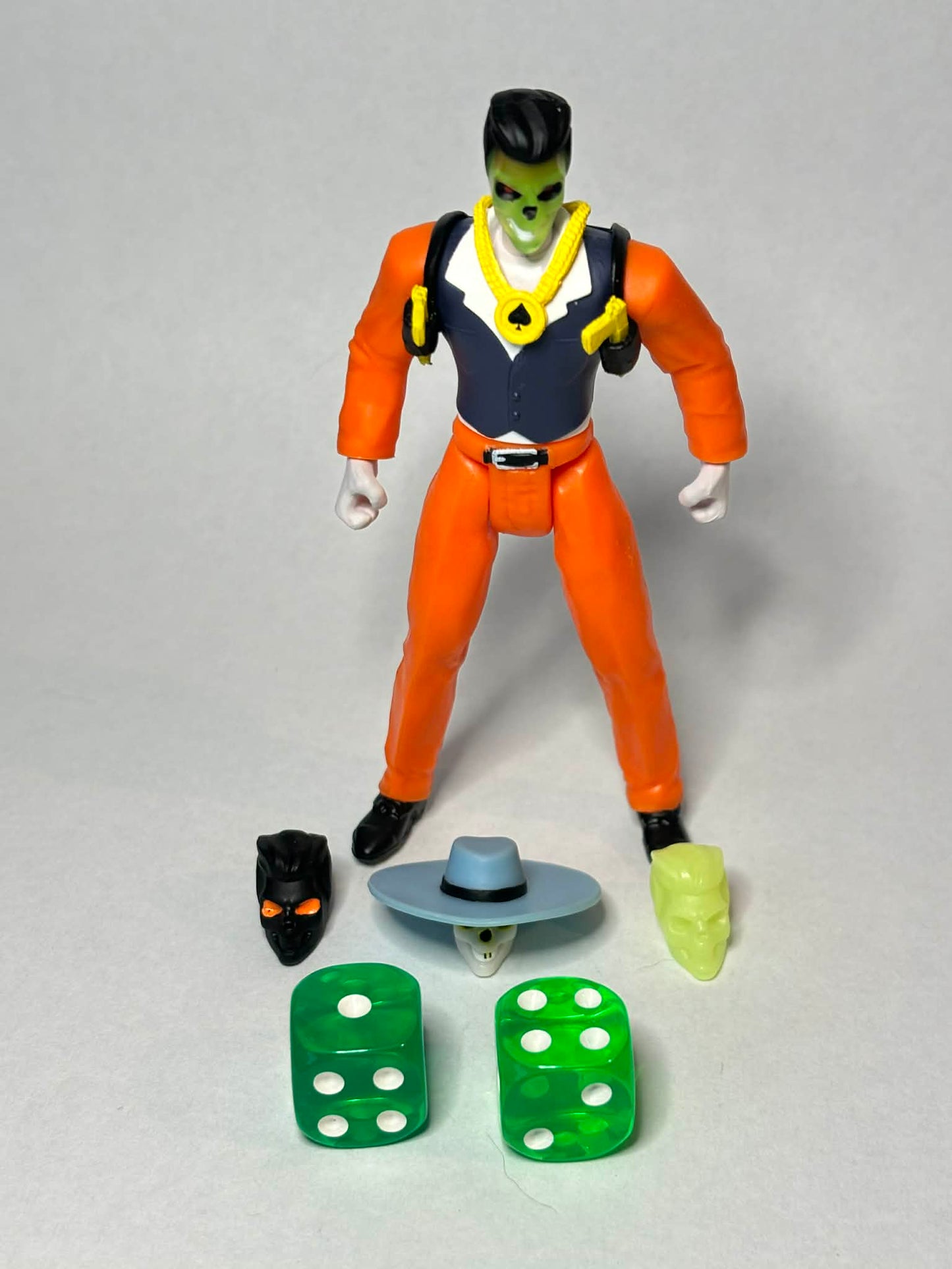 Black Skull Orange Suit Phantasm