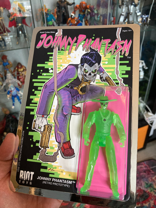 Johnny Phantasm Foil Card Back SIGNED!