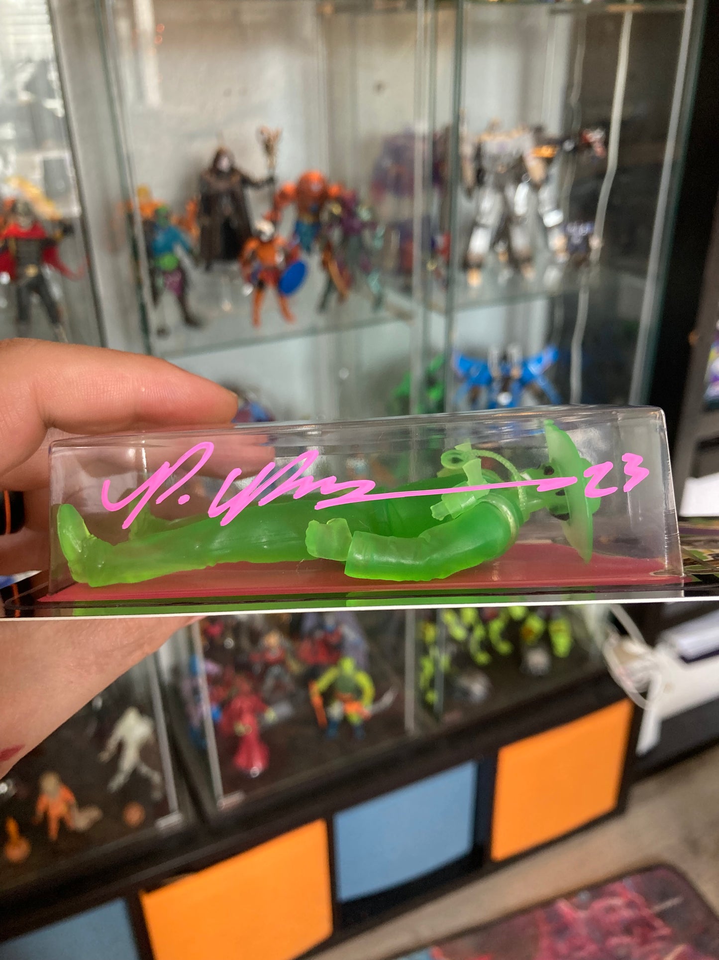 Johnny Phantasm Foil Card Back SIGNED!