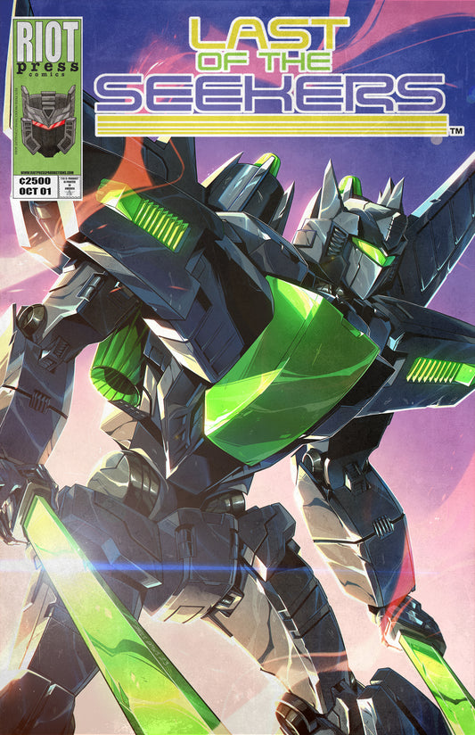 Last of the Seekers: 24 pg Comic Book by Riot PRESS! Surge Cover!