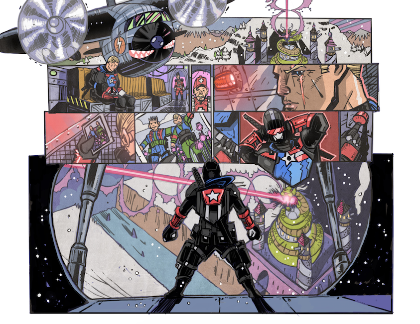 American Ninja X Preview Issue from Joe FEST!