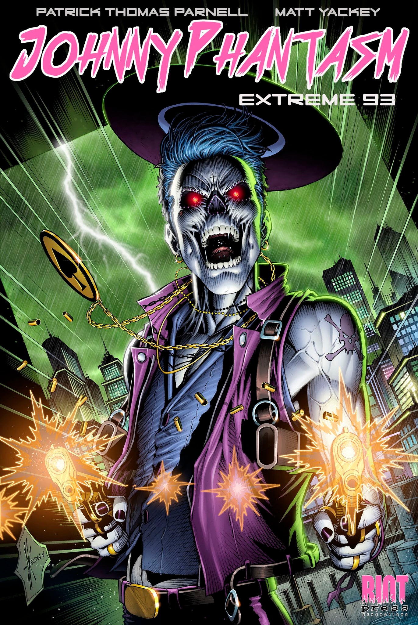 Johnny Phantasm: Extreme 93 w/ cover by Dale Keown!