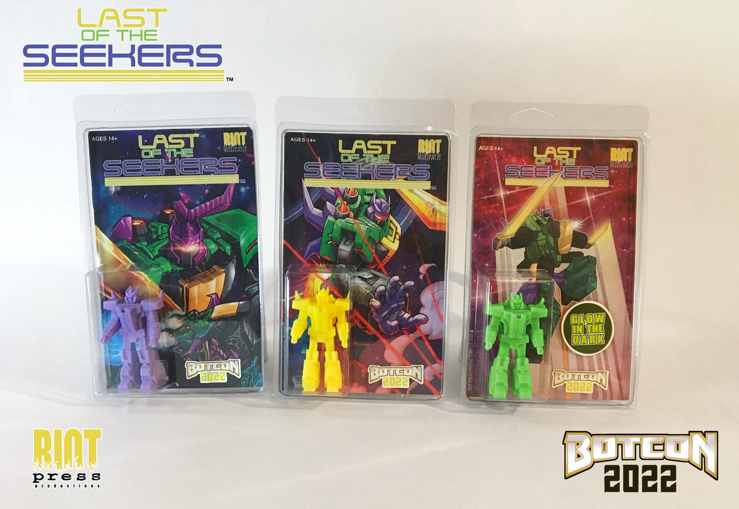 All 3 Last of the Seekers: Keshi & Mini Comic in Clamshell