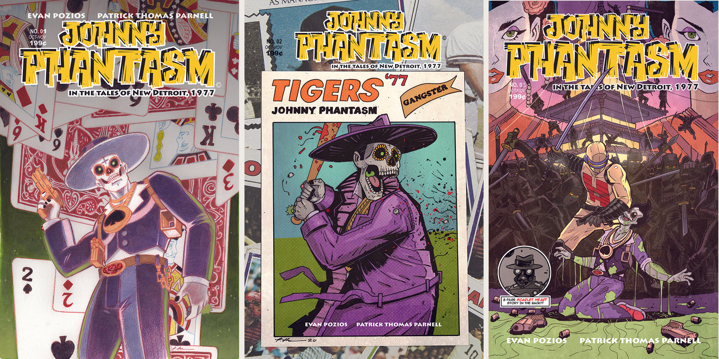 Johnny Phantasm Issues 1-3