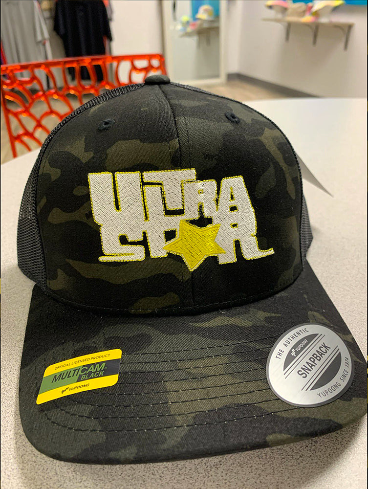 Copy of Ultra Star Black Camo Hat