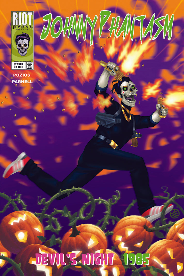 Johnny Phantasm 1985 Cover by Michael Golden