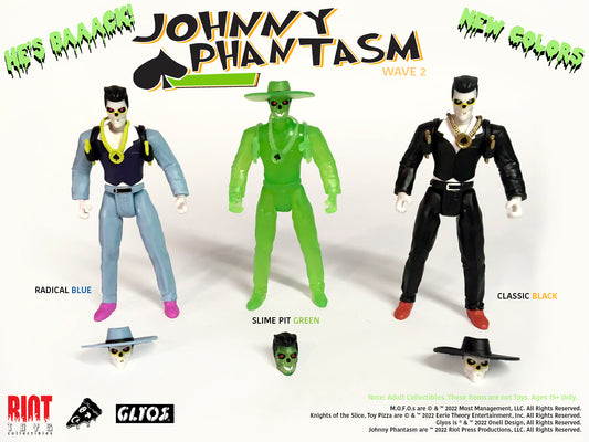 Wave 2 Johnny Phantasm the Action Figure (All 3)