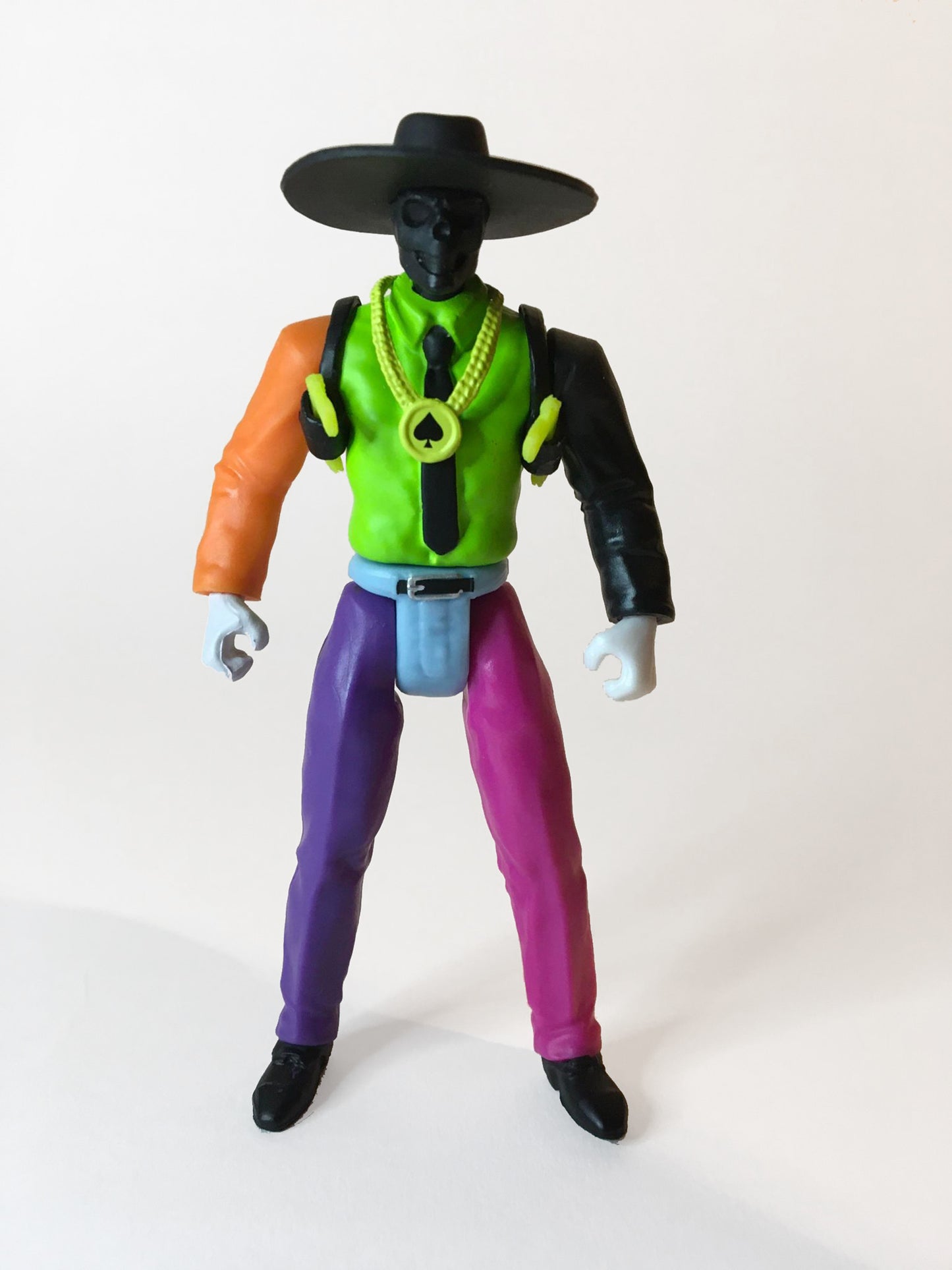 Retro Prototype Johnny Phantasm on card back