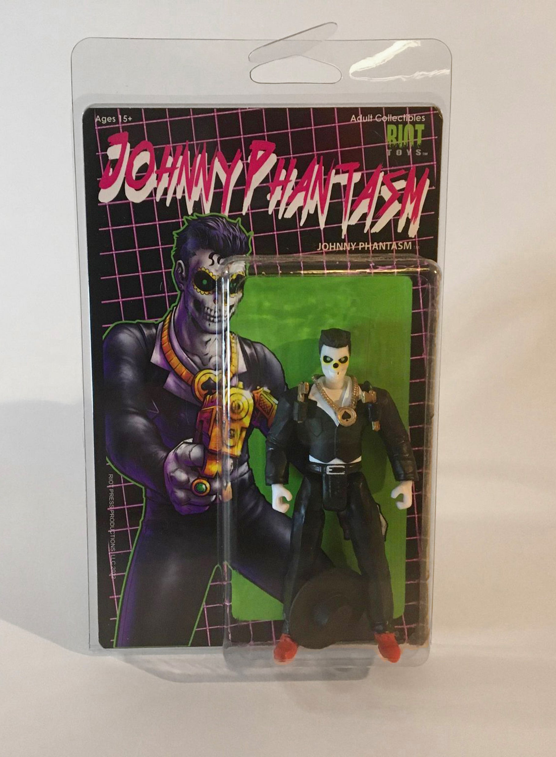 Johnny Phantasm Action Figure (Black) – Riot Press