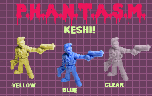 Johnny Phantasm Keshi (All 3) Yellow, Blue and Clear!
