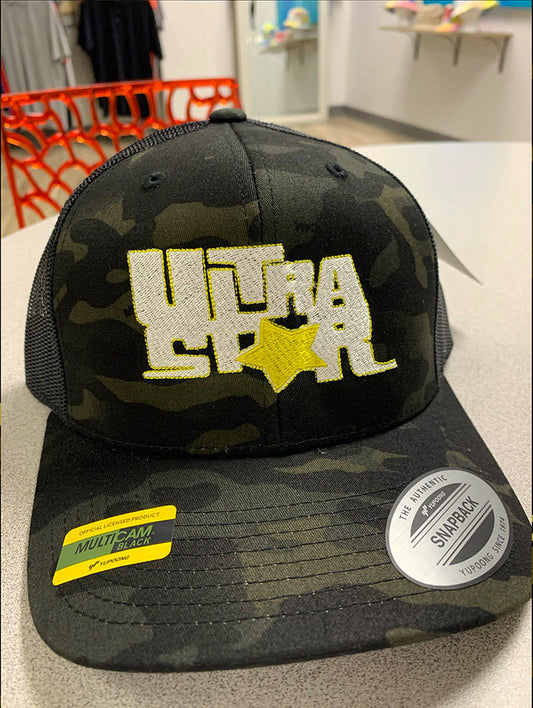 Copy of Ultra Star Black Camo Hat
